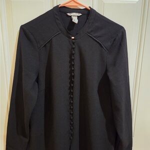 H&M Classic Black Blouse
